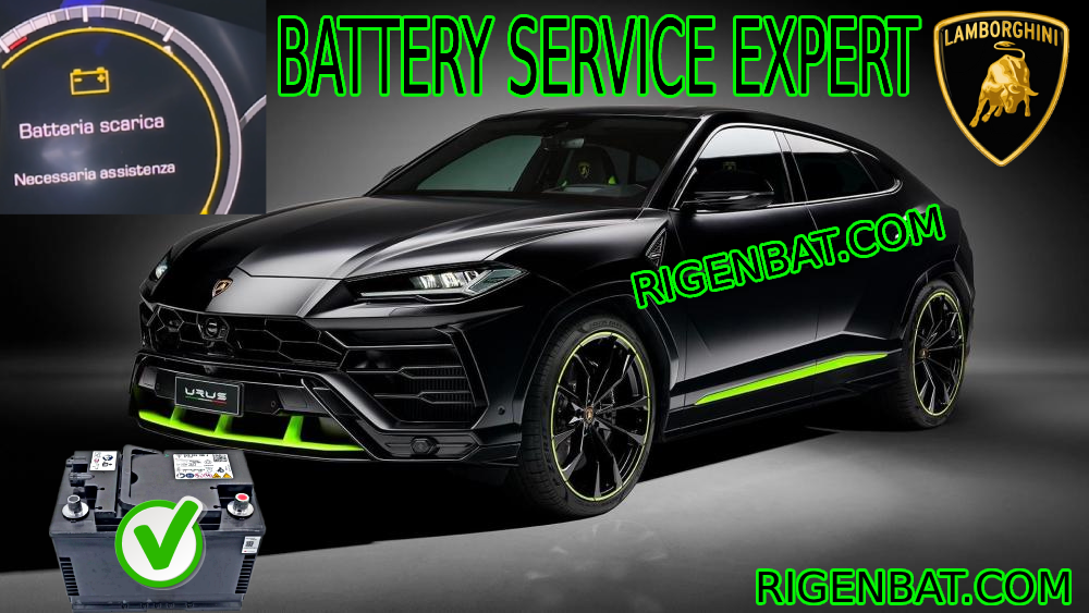 Riparazione Batteria Lamborghini Urus - RigenBat.com